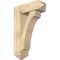 Ekena Millwork Legacy Arts and Crafts Rough Sawn Bracket w/ Offset Brace, Douglas Fir, 8"W x 24"D x 36"H BKT0806X24X36LEC03RDF - alternate 1